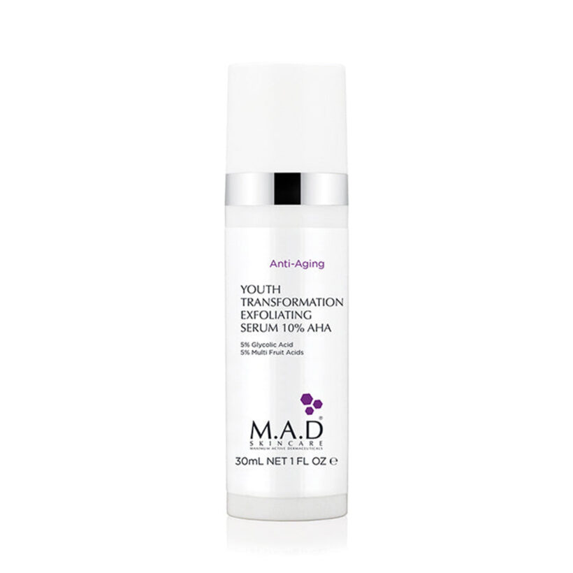 M.A.D Skincare Youth Transformation Exfoliating Serum 10% Aha