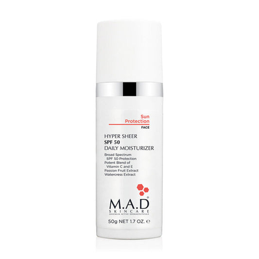 M.A.D Skincare Hyper Sheer Spf 50 Daily Moisturizer