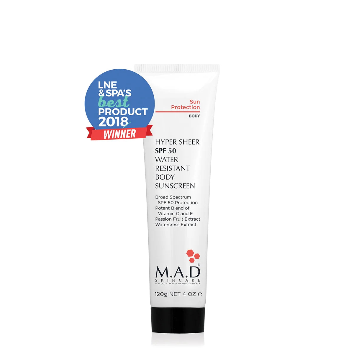 Hyper Sheer SPF 50 Water Res. Body Lotion