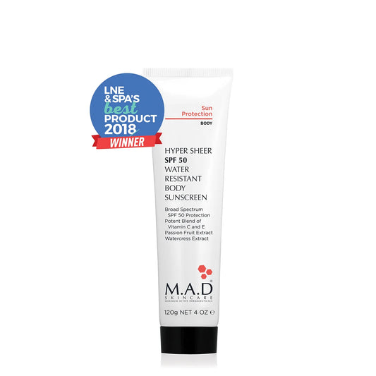 Hyper Sheer SPF 50 Water Res. Body Lotion