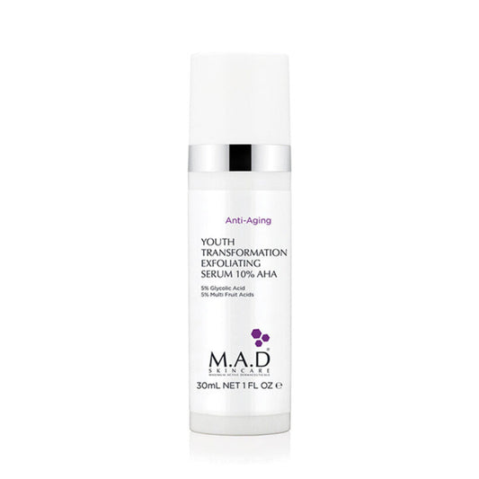 M.A.D Skincare Youth Transformation Exfoliating Serum 10% Aha