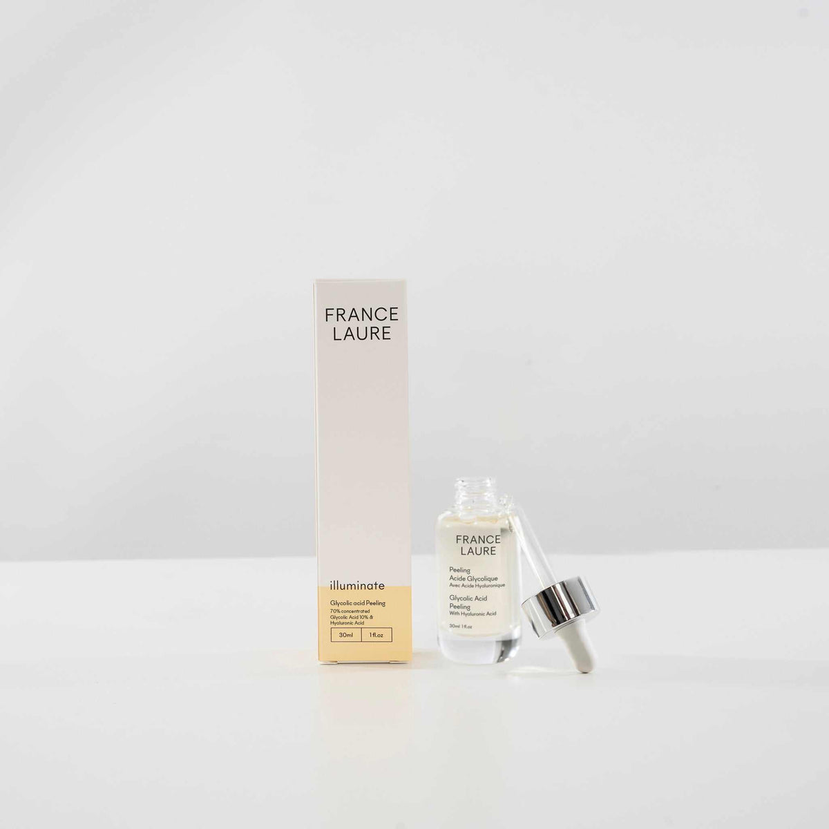 France Laure Illuminate Peeling Glycolic Acid Pipet Box France Laure copie